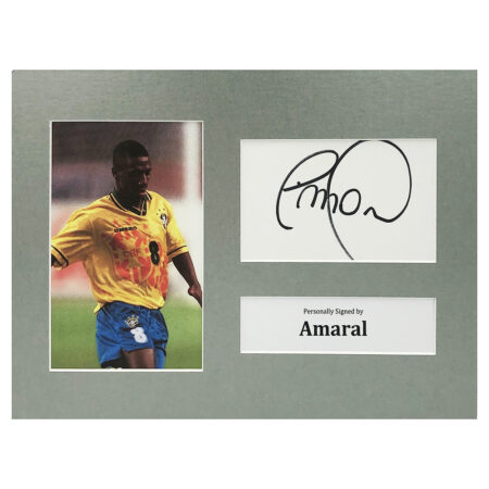 Signed Amaral Photo Display - 12x8 Brazil Icon