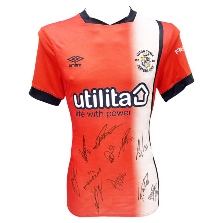 Signed Luton Town FC Home Shirt - Premier League 2024