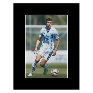 Signed Nehuen Perez Photo Display - 16x12 Argentina Icon