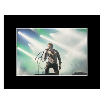 Autograph Brett Anderson Photo Display 16x12 - Music Icon