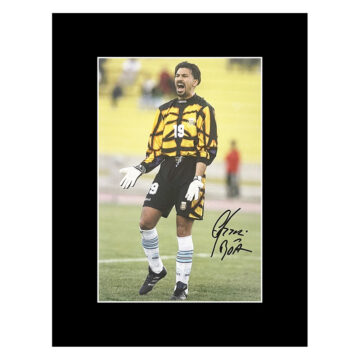 Autograph Carlos Roa Photo Display 16x12 - Argentina Icon