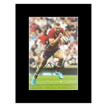 Autograph Jonny May Photo Display 16x12 - England Icon