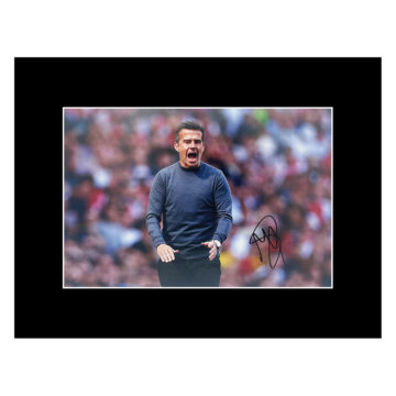 Autograph Marco Silva Photo Display 16x12 - Fulham FC Manager