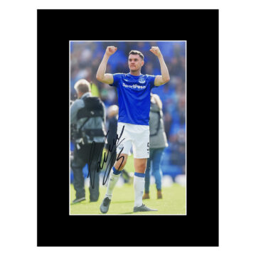 Michael Keane Autograph Photo Display 16x12 - Everton Icon