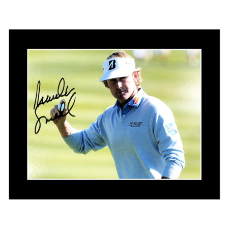 Signed Brandt Snedeker Photo Display - 10x8 Golf Icon Autograph