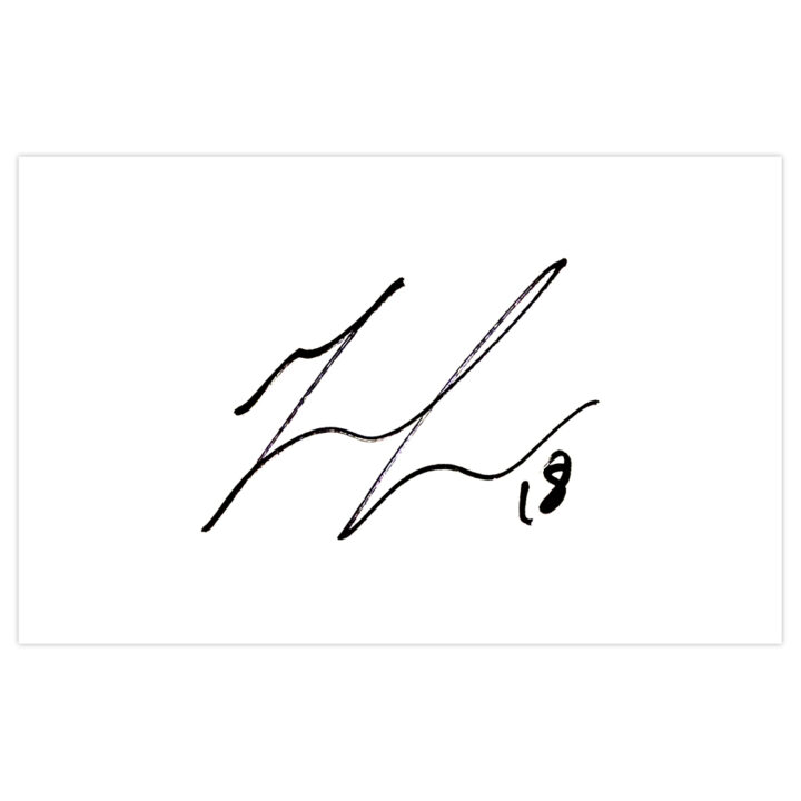 Signed Tom Adeyemi White Card - Birmingham City Autograph