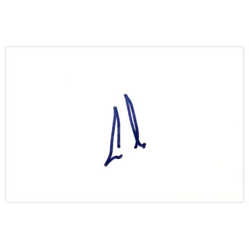 Ernie Els Signed White Card - Golf Autograph