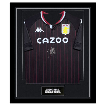 Framed Jordan Nobbs Signed Shirt – Aston Villa Women