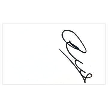Signed Corry Evans White Card - Blackburn Rovers FC Icon
