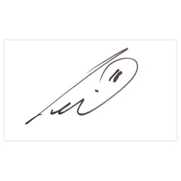 Signed Daniel Pudil White Card - Sheffield Wednesday Autograph