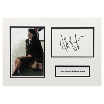 Signed Hayley Atwell Photo Display - 12x8 Film Icon