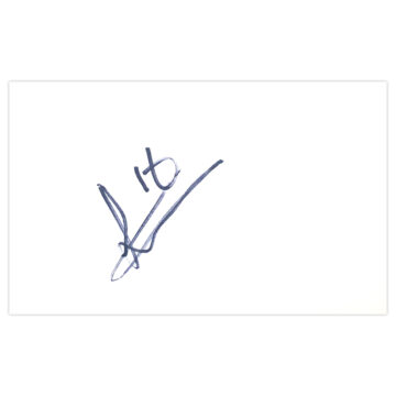 Signed Liam Moore White Card – Reading Autograph