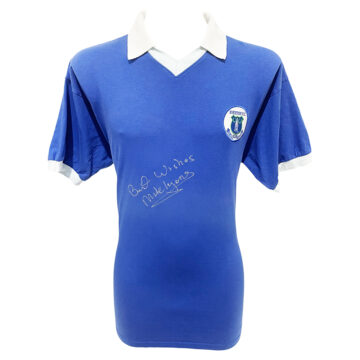 Signed Mick Lyons Shirt - Everton FC Captain