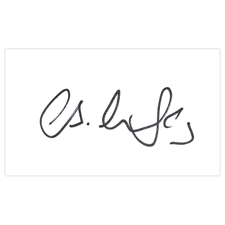 Signed Callum Reilly White Card - Birmingham City Autograph