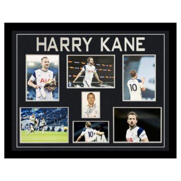 Signed Harry Kane Large Framed Display - Tottenham Hotspurs Icon Autograph