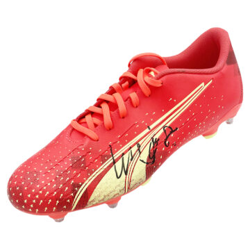 Signed Harry Wilson Boot - Fulham Icon Autograph