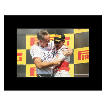 Signed Martin Whitmarsh Photo Display - 16x12 Formula One Icon