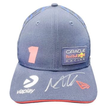 Signed Max Verstappen Cap - Red Bull Racing F1 Icon