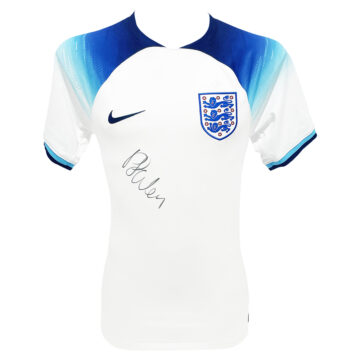 Signed Phil Foden Shirt - England Icon Autograph