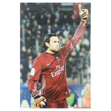 Signed Salvatore Sirigu Poster Photo - 18x12 Paris Saint-Germain F.C.