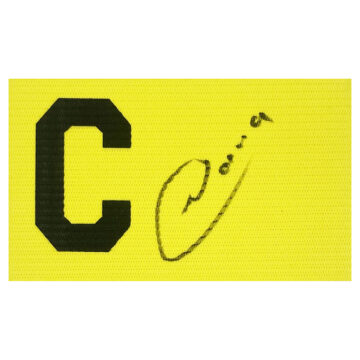 Signed Sasa Lukic Captain Armband - Fulham Icon