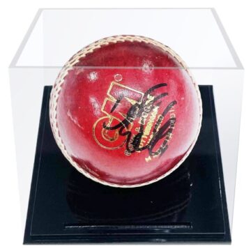 Signed Steve Smith Framed Cricket Ball - Ashes 2023