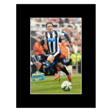 Daryl Janmaat Signed Photo Display - 16x12 Newcastle United Icon