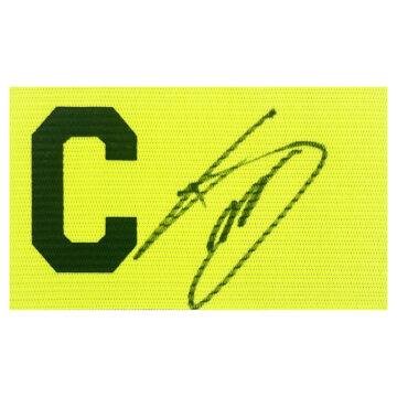 Signed Craig Dawson Captain Armband - Wolves Icon