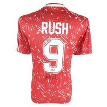 Signed Ian Rush Jersey - Liverpool FC Icon Shirt