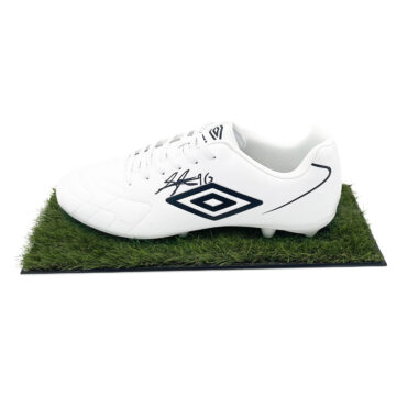 Stephy Mavididi Signed Framed Football Boot - Leicester City FC