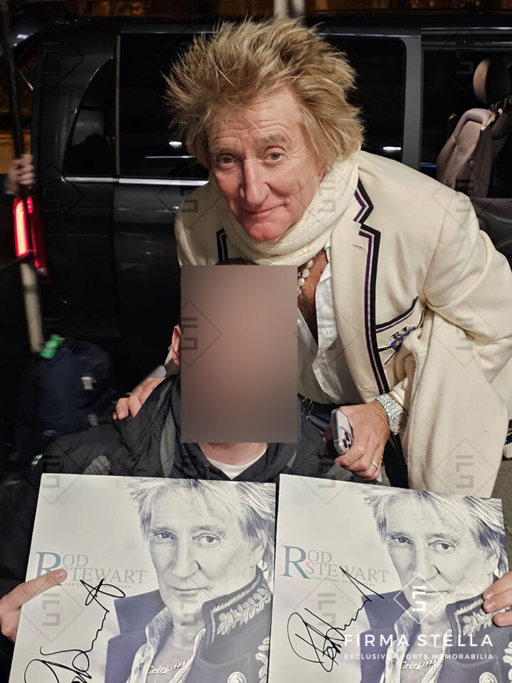 Signed Rod Stewart Vinyl - The Tears Of Hercules