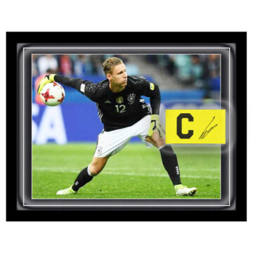 Signed Bernd Leno Armband Framed Dome - Germany Euro 2024