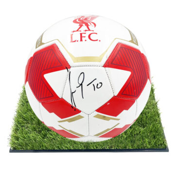 Signed Luis Garcia Framed Ball - Champions League Winner 2005