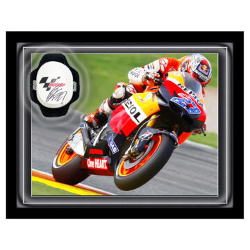 Signed Casey Stoner Knee Slider Framed Dome - MotoGP World Champion 2011