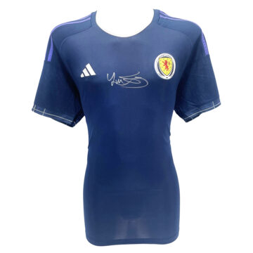 Signed Lewis Ferguson Home Shirt - Scotland Icon
