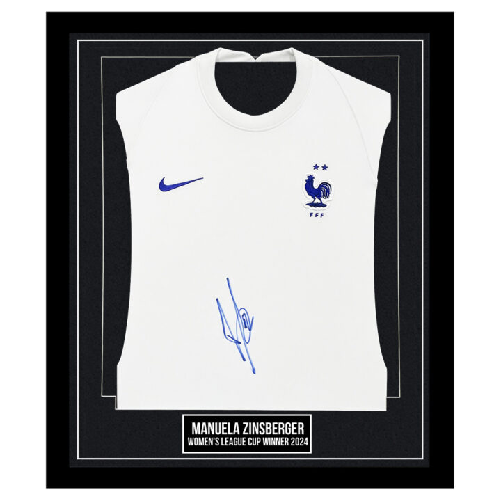 Signed Melvine Malard Framed Shirt - France Icon