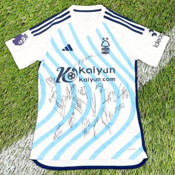 Signed Nottingham Forest Away Shirt - Premier League 202324