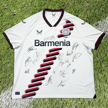 Signed Bayer Leverkusen Shirt – Bundesliga Champions 2024
