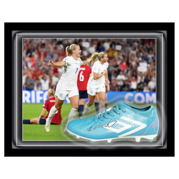 Signed Beth Mead Boot Framed Dome - Women's Euro 2022 Champion