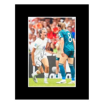Signed Jill Scott Photo Display - 16x12 England Lioness Icon