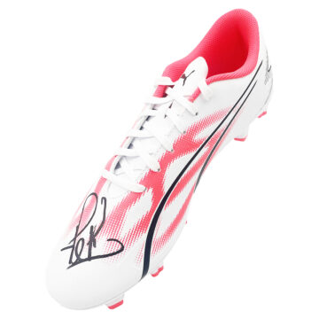 Signed Ronald de Boer Boot - Holland Icon Autograph