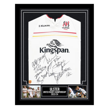 Signed Ulster Framed Shirt - United Rugby Championship 2023/24