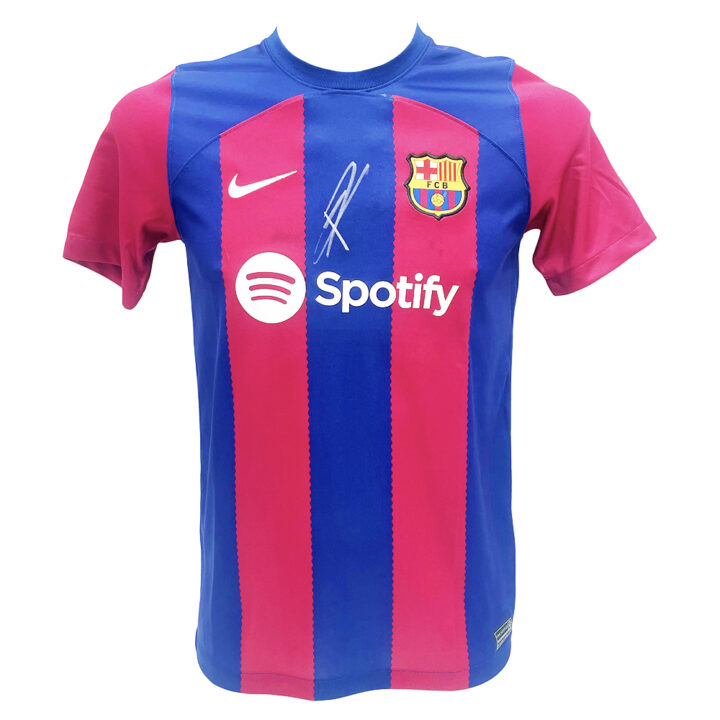 Signed Pau Cubarsi Shirt - FC Barcelona La Liga 2024