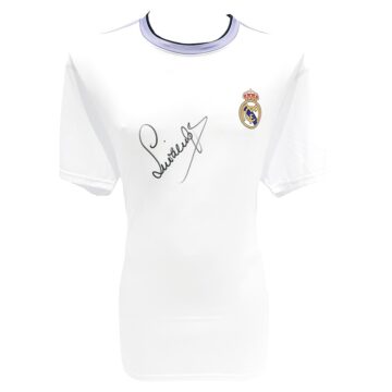 Signed Steve McManaman Shirt - Real Madrid Icon