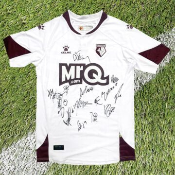 Signed Watford F.C. Away Shirt - EFL Championship 2023/24