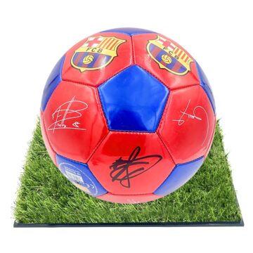 Signed Jules Kounde Framed Ball - Barcelona La Liga Winner 2023