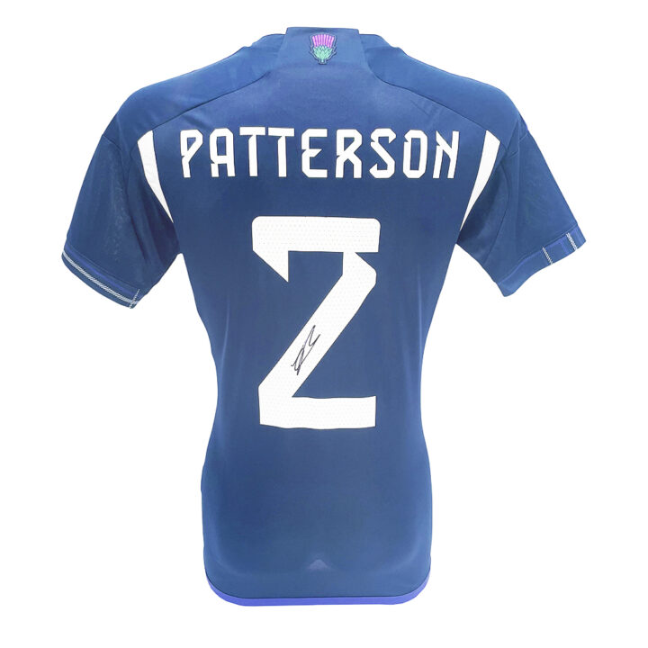 Signed Nathan Patterson Shirt - Scotland Icon