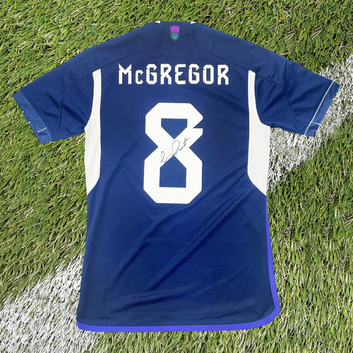 Signed Callum McGregor Shirt - Scotland Icon