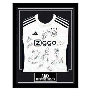 Ajax Signed Framed Away Shirt - Eredivisie 2023/24