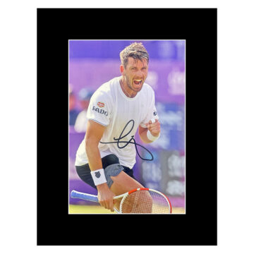Signed Cameron Norrie Photo Display - 16x12 Tennis Icon